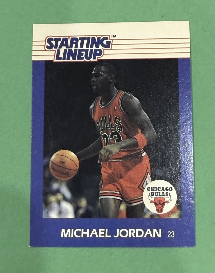MICHAEL JORDAN 1998 KENNER STARTING LINEUP CARD CHICAGO BULLS VG - Image 1 of 3