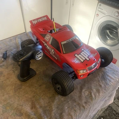 Hpi Evo Rush runs well good condition new transmitter  humppack not ftx cen losi - Image 1 of 4