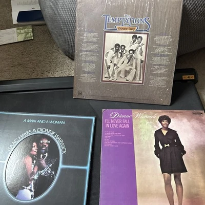 ISAAC HAYES & DIONNE WARWICK - A Man A Woman  I’ll Never Fall In Love Temptation - Image 1 of 4