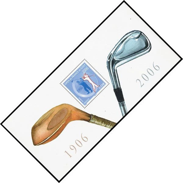 FRANCE 2006 - BLOC SOUVENIR n° 13 MNH ** Golf Open de France, 100 th Anniversary - Image 1 of 1