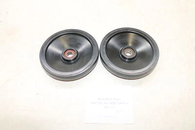 2001 Ski-doo Mxz 500 Fan 500f Rer Upper Idler Wheels Wheel 155 mm Set Black - Image 1 of 4