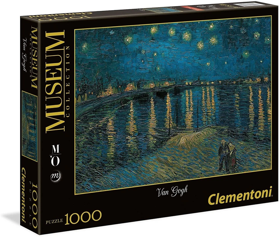 Clementoni 39344 Museum Collection Puzzle Van Gogh notte Stellata sul (r2d)