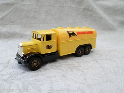Camion D'Antan Corgi, Scammell Cisterna, Pubblicità Agip, Vf Toy Truck, Veicolo - Immagine 1 di 2