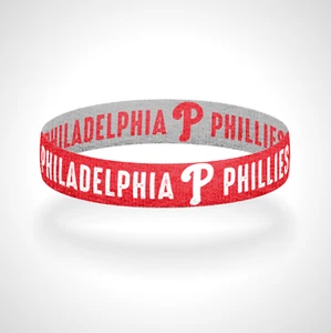 Reversible Philadelphia Phillies Bracelet Wristband Fightin' Phillies - Picture 1 of 5