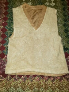 Vintage Retro Kid's Boy's Sweater Like Vest,No Tag,32" chest,20" long, Handmade? - Picture 1 of 10