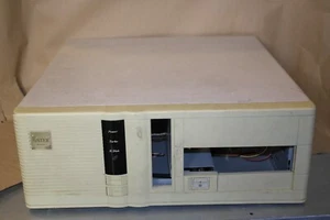 Computer PC AT CASE with PSU retro desktop beige 90s retro working - Picture 1 of 12