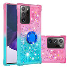 Liquid Glitter Stand Cover For Samsung Galaxy S21 S20 S10 S9 S8 Note 20 10 Case