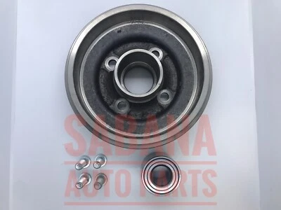 *NUEVO* Tambor de freno trasero para Mitsubishi Mirage 2014-2017 sin ABS Foto 1 de 2