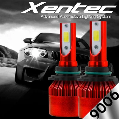 XENTEC LED HID Headlight Conversion kit 9006 6000K for 2000-2000 Saturn LS2 - Image 1 of 4