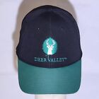Deer Valley Staff Black & Green Hat w/Logo & Adjustable Strap by Ahead
