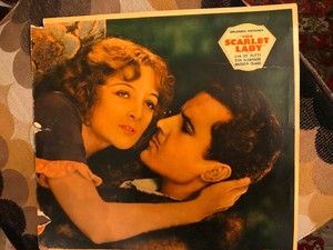 The Scarlet Lady 1928 Columbia silent lobby card Don Alvarado Lya De Putti