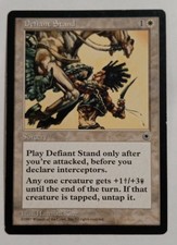 MTG Defiant Stand Portal Regular Uncommon