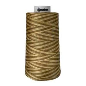 Signature Variegated 40 weight cotton thread 3000 yard cone- Tan Tints - Picture 1 of 1