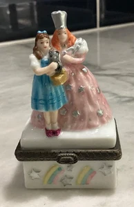 Turner Zauberer von OZ GLINDA DOROTHY aufklappbare Emaille Schmuckschatulle - Bild 1 von 6