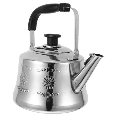 1 PZ Multi-funzionale in acciaio inox Whistling Tea Pot per Home Hotel (Argento) - Immagine 1 di 4
