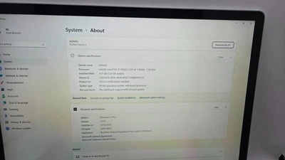 Surface Laptop 3 12" Windows 11 Core i7 256GB SSD 16GB Ram Foto 1 de 4