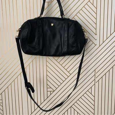 Bolso de mano de cuero Ora Delphine Liza bandolera de cuero genuino granulado nuevo sin etiquetas Foto 1 de 4