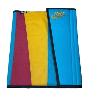 Vtg 90s Nike Mead Nylon Color Block Binder Notebook School 1994 Trapper Keeper - Picture 1 of 9
