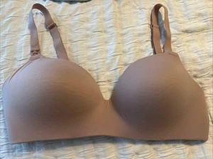 Soma Bra 36D Nursing Bra Enbliss Nursing Wireless 79984 Nude Pink - Picture 1 of 6