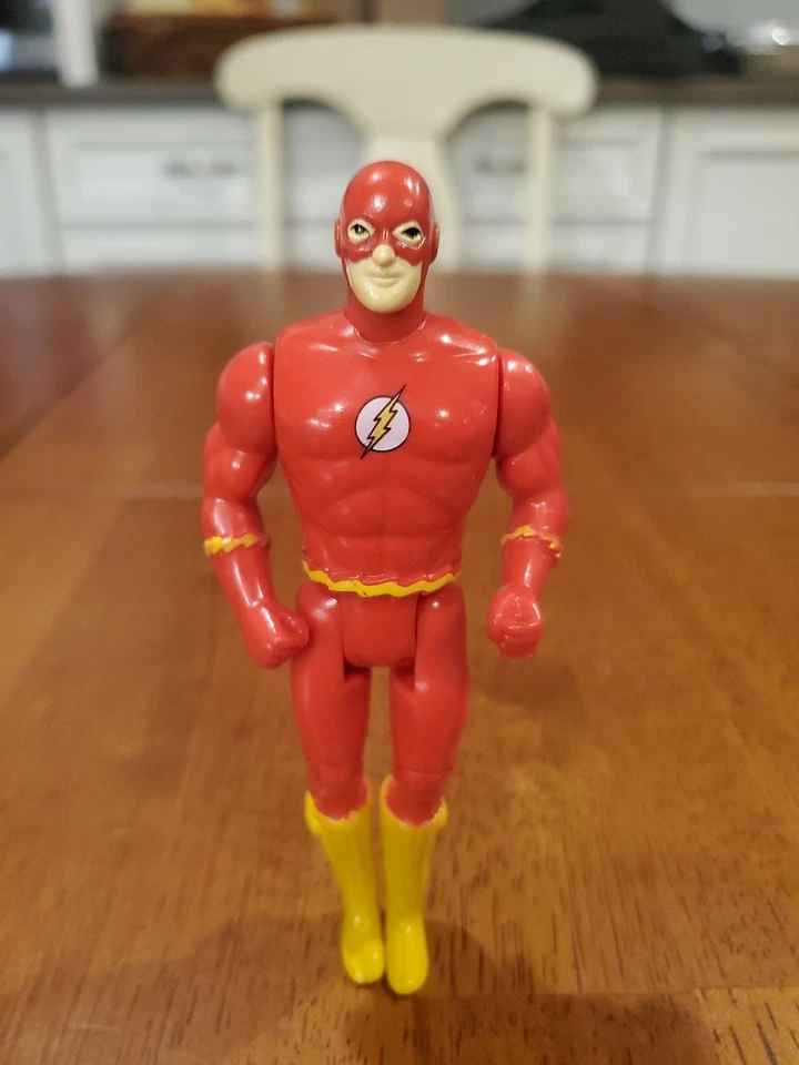Figura de acción vintage ToyBiz The Flash DC Super Powers 1990 5 pulgadas rara🔥 Foto 1 de 4