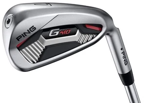 Ping G410 5-PW, AW, SW Iron Set Regular White Dot 3 Degrees Upright Very Good - Picture 1 of 3
