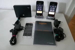 Gigaset SL910 Duo Telefon - Schnurlostelefon - 2 Mobilteile - mit Farbdisplay - Imagen 1 de 8