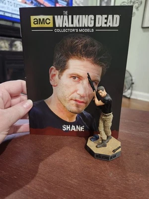 EAGLEMOSS The Walking Dead Collector Model "Shane"  Pre-owned NO BOX w/book - Image 1 of 4