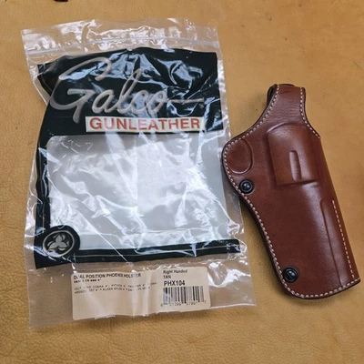 NIP Galco Phoenix Dual positionHolster, Colt King Cobra 4in  Right 686 pyrhon - Image 1 of 4