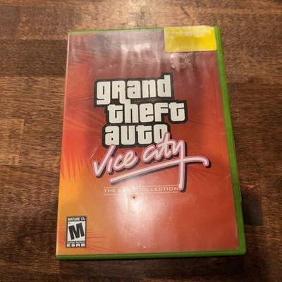 Grand Theft Auto Vice City Microsoft Xbox With Posters GTA The Xbox Collection - Image 1 of 3