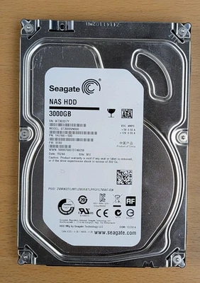 Seagate NAS HDD ST3000VN000 3TB 5900RPM 64MB SATA 6.0Gb/s 3.5" DVR security NAS - Image 1 of 3