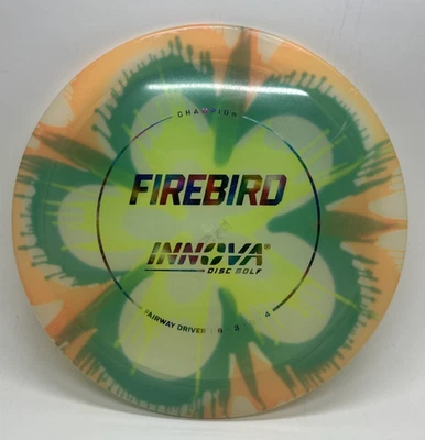 Lightly USED Innova Champion Firebird Disc Golf Fairway Driver (multicolor) 174g - Image 1 of 4