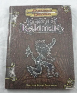 Dungeons and Dragons 3rd Kingdoms of Kalamar Campaign Setting K&C1000 w/Maps d20 - Picture 1 of 2