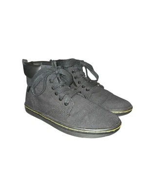 Botas Dr. Marten's Maelly Negras Lona 6 Ojales Con Cordones Cuello Acolchado Talla 6 Foto 1 de 4