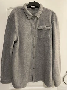 Flying Point Surf & Sport Men’s Gray Snap Fleece Shirt/jacket . Size 2XL - Picture 1 of 12