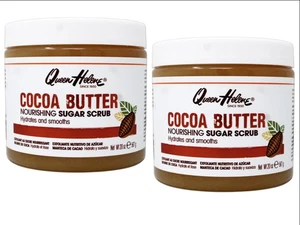 Queen Helene Cocoa Butter Sugar Scrub 20 oz 2 Pack - Picture 1 of 3