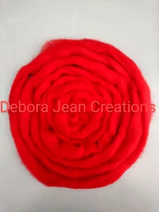 Wool crafts Needle wet/felting 25gram (Merino/Lincoln) carded Corriedale sliver - Picture 1 of 7