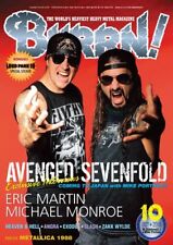 Used Burrn ! 2010.Vol 10 Heavy Metal Rock Guitar Music Magazine form JP
