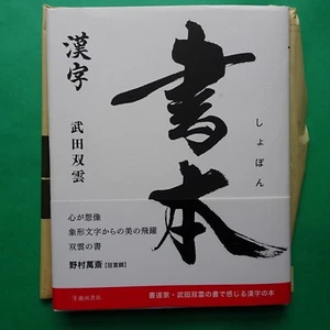 Takeda Soun Syobon 'Kanji' JP Oversize 2008 with obi softcover art book Calligra - Picture 1 of 5