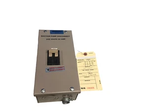 Dental Office Vacuum Pump Disconnect 30Amp (8065) - Picture 1 of 4