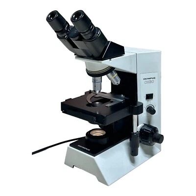 Microscopio óptico Olympus CH30 cabezal trilocular 2 lentes leer Foto 1 de 4