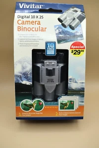 NEW Vivitar Digital Binocular Camera 10x25 Model 1611211 Open Box - Picture 1 of 12