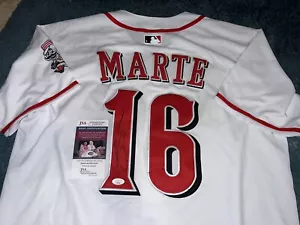 Noelvi Marte Signed Cincinnati Reds Jersey Superstar Slugger JSA Auth - Picture 1 of 4