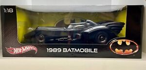 Hot Wheels DC Comics 1989 Movie Batman Batmobile 1:18 Scale Die-Cast