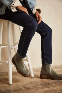New Free People Arlo Ankle Boots Size 11 MSRP: $198 Leather - Picture 1 of 4