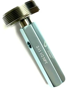 2"-11-1/2 NPT L1 MEDIDOR DE ENCHUFE ROSCADO CON MANGO - MEDIDOR VERMONT #401114520 - Imagen 1 de 10