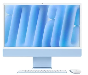 Apple iMac 24" (256GB SSD, Apple M1, 3.20GHz, 8GB, 7-Core GPU) Blue - MJV93LL/A - Afbeelding 1 van 1