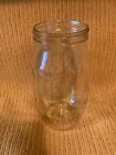 Carlton Glass 2L Clear Glass Jar, Vase, 7, 12, Vintage, US, Mid-Century Modern