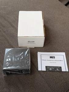 NOS MFJ-640 2-Radio Headphone Selector / Mixer - Bild 1 von 8