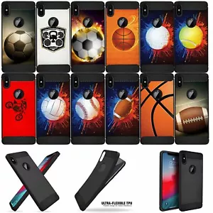 Per iPhone Xs Max (2018), Custodia Sportiva TPU Flessibile Accenti Fibra di Carbonio Cover - Foto 1 di 73
