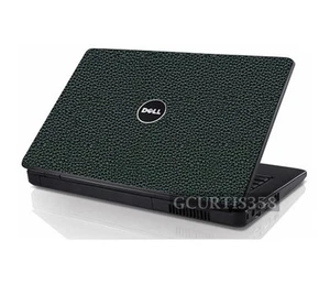 LEATHER Vinyl Lid Skin Cover Decal fits Dell Inspiron 1545 1546 Laptop - Picture 1 of 1